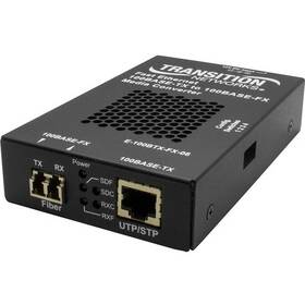 Transition Networks E-100btx-fx-06 Lc -eu Stand-alone Fast Ethernet Media Converter 100base-tx To 100b