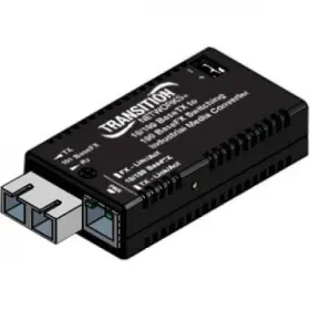 E-isw-fx-02 Transition Networks M/e-isw-fx-02 Sm Hardened Mini Fast Ethernet Media Converter