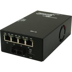 Transition Networks S6110-1040-na Stand-alone Ds1 - T1/e1/j1 Network Interface Device 4 X Over Fibe