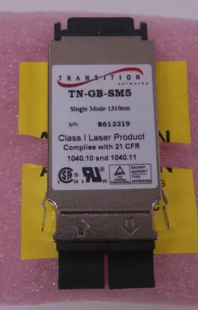 Tn-gb-sm5 Transition 1.25gbps 1000base-lx Single-mode Fiber 10km 1310nm