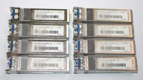 Sfp-10g-lr-s-gdt Transport Lot Of 8 - 10gbase Lr Sfp Smf Transceiver