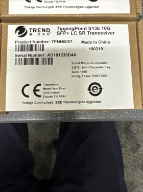 Tpnn0057 Trend Micro Tripping Point S136 10g Sfp Lc Sr Transceiver Module