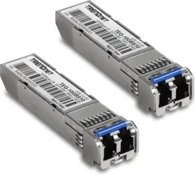 Teg-10gbs10 Trendnet Teg-10gbs10/2 2-pack 10g Sfp Single Mode Lc Module 10km