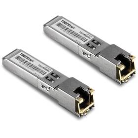 Trendnet Teg-mgbrj/2 2-pack 1000base-t Rj45 Copper Sfp Modules
