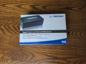 Tew-111gi Trendnet New Sealed Gigabit Power Over Ethernet Poe Injector