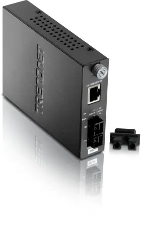 Tfc-110msc Trendnet 100base-tx To 100base-fx Multi Mode Sc Fiber Media Converter 2 Km 1.2