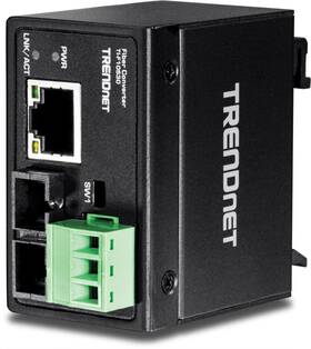 Trendnet Ti-f10s30 Hardened Industrial 100base-fx Single-mode Sc Fiber Converter 30 Km 18.6 M