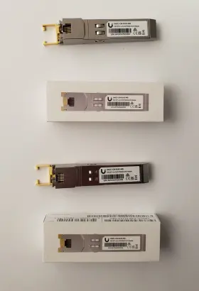 Uacc-cm-rj45-mg Ubiquiti Networks 2 10gbe Sfp To Rj45 Transceivers 1 2.5 5 10 Gbe