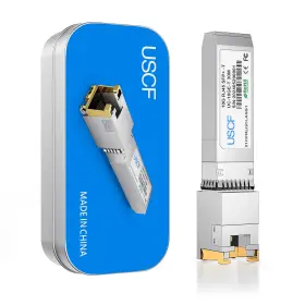 Uc-10ge-t Uscf 10g Sfp To Rj45 Copper Transceiver 10gbase-t Ethernet Module Cat6a/7 Up