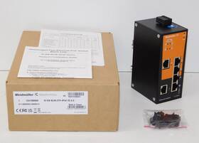 Weidmuller Ieswbl062tx4poe New Ie-sw-bl06-2tx-4poe 6 Port Ethernet Network Switch 1241380000