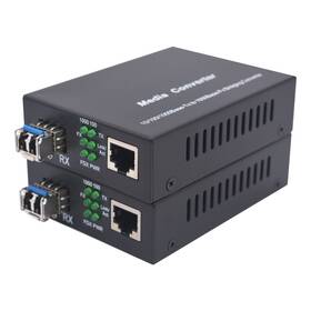 Wekuant Wat-1ge Multi-mode Lc Gigabit Fiber Media Converter - Include 2 Sfp Transceiver 2k