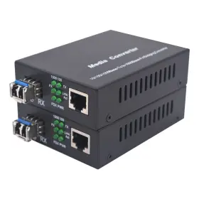 Wat-1ge Wekuant Multi-mode Lc Gigabit Fiber Media Converter - Include 2 Sfp Transceiver 2k