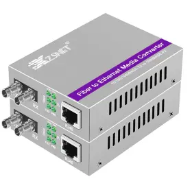 Xzs-mcst85-2p Xzsnet A Pair Of Gigabit St To Rj45 Converter Multi-mode Fiber Ethernet Media Co