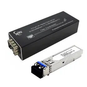 Yj-m3011-sfp Yjntoximc Mini Gigabit Fiber Media Converter With 1310nm Sm Dual 20km Sfp Module