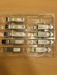 Fiber Optic Transceiver Modules, Specifically 10GTEK And Axiom Sfp+ Used. Price: $35.00.