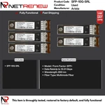 **lot Of 5** SFP-10G-SRL Arista Transceiver XVR-00002-02 10GB 850NM Sfp+ Used. Price: $19.00.