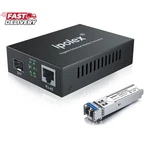 Ipolex Gigabit Single-mode Lc Fiber To Ethernet Media Converter With Sfp Lx Modu New. Price: $31.02.