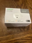 Wemo Smart Plug White Thread Bluetooth Apple Homekit Easy Setup WSP100 New. Price: $24.00.