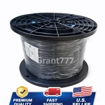 Fiber Indoor Outdoor Optic Cable 9/125 Black Riser Rated 5000 Ft Corning New. Price: $850.00.
