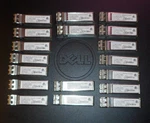 Lot Of 13: Finisar & FTLX8571D3BCL-EM 10GBASE-SR Sfp+ Lc Modules Used. Price: $80.00.