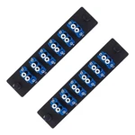 Vfltool 2P 6 Duplex Lc Adapters Lgx Fiber Patch Panel Loaded 12 New. Price: $58.00.