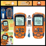 Optical Power Meter & Fiber Light Source Set - 10 Wavelengths, Self Calibration, New. Price: $185.99.