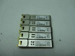 Lot Of 5 Cisco Sfp-ge-t Transceiver Modules 30-1421-02 Used. Price: $25.00.