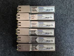 Lot Of 6 Finisar FCLF8522P2BTL Copper RJ-45 Modules Used. Price: $32.00.