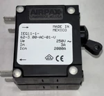 Airpax IEG11-1-62-3.00-AC-01-V 3A 250V 2-POLE Circuit Breaker Used. Price: $15.00.