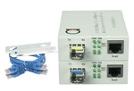 Single Mode Lc Wdm Fiber Bi-di Gigabit Media Converter 1 Pair Adnet New. Price: $53.22.