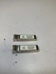 (lot Of 2) Tenfouroptics SFP-10G-SR-TFO-OVR Sfp+ Optical Transceiver G2B Used. Price: $30.00.