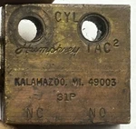 Humphrey Kalamazoo Mi 49003 Pneumatic Valve Used. Price: $37.52.
