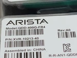 Genuine Arista QDD-400G-FR4 Transceiver XVR-10213-41 Two Years Warranty New. Price: $1200.00.