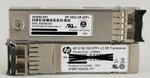 Lot Of 2 Hp Various 10GB Sfp Transceiver Module Used. Price: $34.00.
