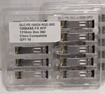 GLC-FE-100FX-RGD-3RD 100BASE-FX Sfp Transciever Modules Cisco Compatible New. Price: $35.00.