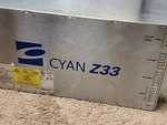 Cyan Z33 Chassis / Model 910-0005, Equipped With (2) Cemi Modules Used. Price: $2000.00.