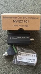 Nvt Phybridge NV-EC1701 Ethernet Over Coax Transceiver New. Price: $120.00.