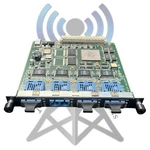 Fore Systems, NM-4/155SMIRLC, 4-PORT OC-3C/STM-1C Module, *ALEX125* Used. Price: $100.00.