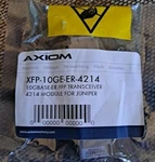 Axiom 10GBASE-ER Transceiver For Juniper XFP-10GE-ER-4214 New. Price: $85.00.