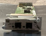 J9733A Hp 2920 24G 2-PORT Stacking Module Used. Price: $7.60.