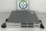 Lot Of Cisco WS-C3850-24P-S Stackable 10/100/1000 Ethernet Poe+ 1X PWR-715W Used. Price: $149.09.