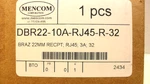 Mencom DBR22-10A-RJ45-R-32 Panel Interface Connector New. Price: $220.00.