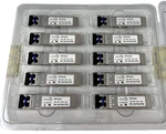 Lot Of Integra Networks SFP-40-GD Transceiver Module 1.25G Ddm 1310NM 40KM. New. Price: $45.00.
