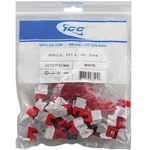 IC107F6CWH CAT6 Hd Module - 25 Pack (white) By Icc New. Price: $95.37.