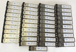 Lot Of 41 Intel TXN31115D100000 869476 850NM 4G Sfp Transceiver Modules Used. Price: $125.00.