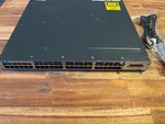 Cisco WS-C3750X-48T-S 48-PORT Gigabit Ethernet Switch Gut. Price: $43.14.