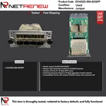 Juniper EX4550-EM-8XSFP Expansion Module Port 10GBE Sfp+ Used. Price: $105.00.