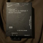 Transition Networks E-TBT-FRL-04 Media Converter 10BASE-FL To 10BASE-T Used. Price: $30.00.