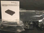 Startech Gigabit Ethernet Fiber Media Converter Lc 20KM ET91000SM20 New In Bx Open. Price: $79.50.
