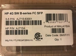 Hp 4GB Sw Short Wave AJ715A B-series Fc Fibre Channel Sfp Transceiver New. Price: $21.00.